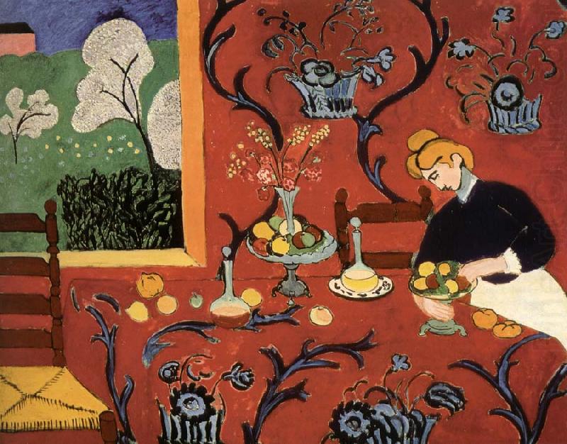 Henri Matisse The red room china oil painting image